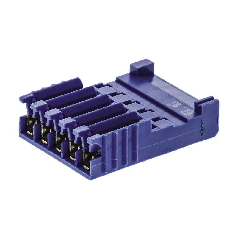 NEUTRAL AMPMODU Female Connector Housing, 5 Way, 2.54 mm Pitch, Cable Mount, Straight, Polybutylene Terephthalate HE14