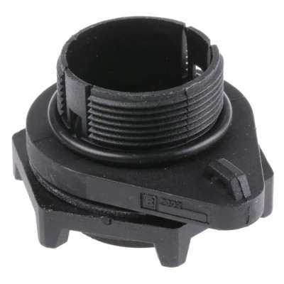 Bulgin Mini Buccaneer Circular Connector PX0802 3 Contacts Panel Mount Socket Female IP68 5A 380V
