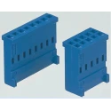 TE Connectivity AMPMODU HE13/HE14 Female Connector Housing 12 Way, 2.54 mm Pitch, 1 Row Straight, Nylon, Cable 1-281838-2