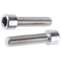 RS PRO M12 x 50 mm Plain Stainless Steel Hex Socket Cap Screw DIN 912 288-979