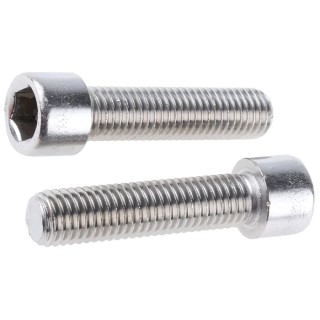 RS PRO M12 x 50 mm Plain Stainless Steel Hex Socket Cap Screw DIN 912 288-979