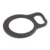 RS PRO Steel External Circlip, 4 mm Shaft Diameter, 3.8 mm Groove, 0.4 mm Thickness, 8.6 mm OD, Phosphate & Oil 289-196