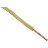 RS PRO H07V-U Series Hook Up Wire, Green/Yellow, 4 mm², Solid Copper, PVC, 100 m, 450/750 V 536-029