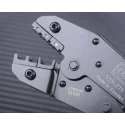 RS PRO Crimp Tool for Insulated Terminals 6.0 mm² to 0.75 mm², AWG 22–10, 225 mm Red Blue Yellow 533-279
