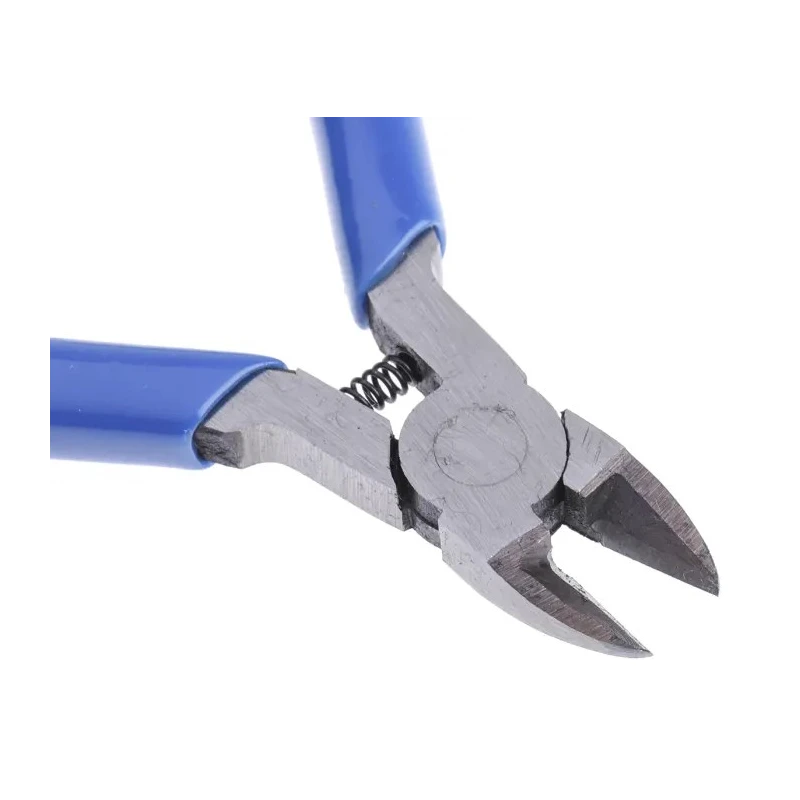 RS PRO Semi-Flush Cable Cutter, Side Cutter, 10mm Jaw, 1.2mm Max Capacity, 110mm Length, Steel Jaw 536-420