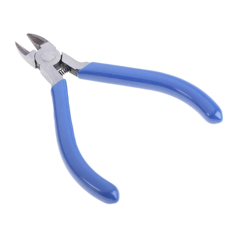 RS PRO Semi-Flush Cable Cutter, Side Cutter, 10mm Jaw, 1.2mm Max Capacity, 110mm Length, Steel Jaw 536-420