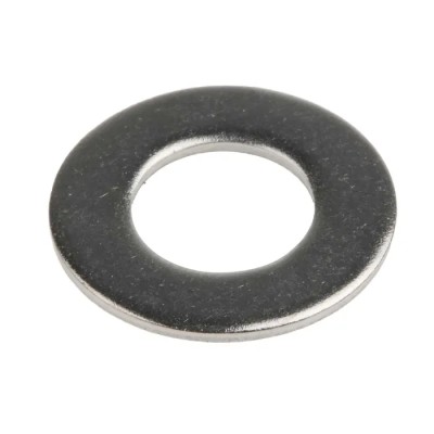 RS PRO Stainless Steel Plain Washers M10 BS 4320B 530-804, A2 Stainless Steel, 37mm OD, 21mm ID, 2mm Thickness