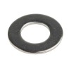 RS PRO Stainless Steel Plain Washers M10 BS 4320B 530-804, A2 Stainless Steel, 37mm OD, 21mm ID, 2mm Thickness