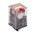 Omron Power Relay 24V AC Coil, 10A Switching Current, DPDT Plug-In Silver Alloy Contacts MKS2PI 24VAC