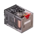 Omron Power Relay 24V AC Coil, 10A Switching Current, DPDT Plug-In Silver Alloy Contacts MKS2PI 24VAC