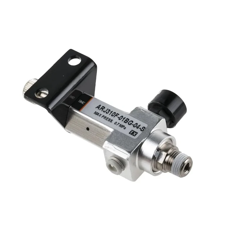 SMC RC One-Touch Fitting NPT Pneumatic Regulator M5 x 0.8, R 1/8 0.8 MPa ARJ310F-01BG-04-S