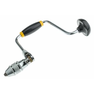 RS PRO 10 mm 4 Jaw Ratchet Chrome Steel Hand Drill 539-700