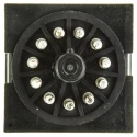Omron PCB Relay 24V AC Coil 10A 3PDT Plug-In, Mechanical Indicator, MKS3PI-5 24VAC