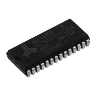 Alliance Memory SRAM AS7C256A-12JIN 256kB, SOJ, 32K x 8 Bit, Surface Mount, 4.5–5.5V, 28-Pin