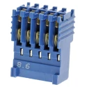 TE Connectivity AMPMODU Female Connector Housing, 2.54 mm Pitch, 10 Way, 2 Row, Straight, Cable Mount, Polybutylene HE14