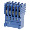TE Connectivity AMPMODU Female Connector Housing, 2.54 mm Pitch, 10 Way, 2 Row, Straight, Cable Mount, Polybutylene HE14