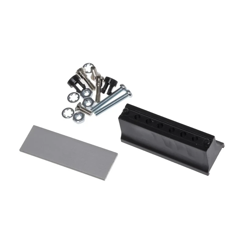 RS PRO Grey Aluminium Front Panel 3U 8HP, Ventilated No, Hinges No 543-172
