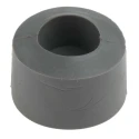 RS PRO Round Anti-Vibration Mount Foot 19 mm OD 10.2 mm H Polyethylene Screw Mount Grey 543-232