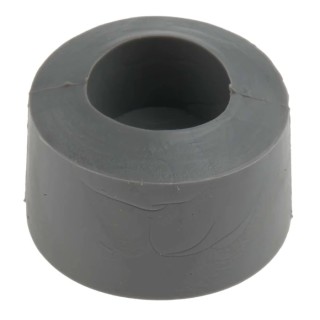 RS PRO Round Anti-Vibration Mount Foot 19 mm OD 10.2 mm H Polyethylene Screw Mount Grey 543-232