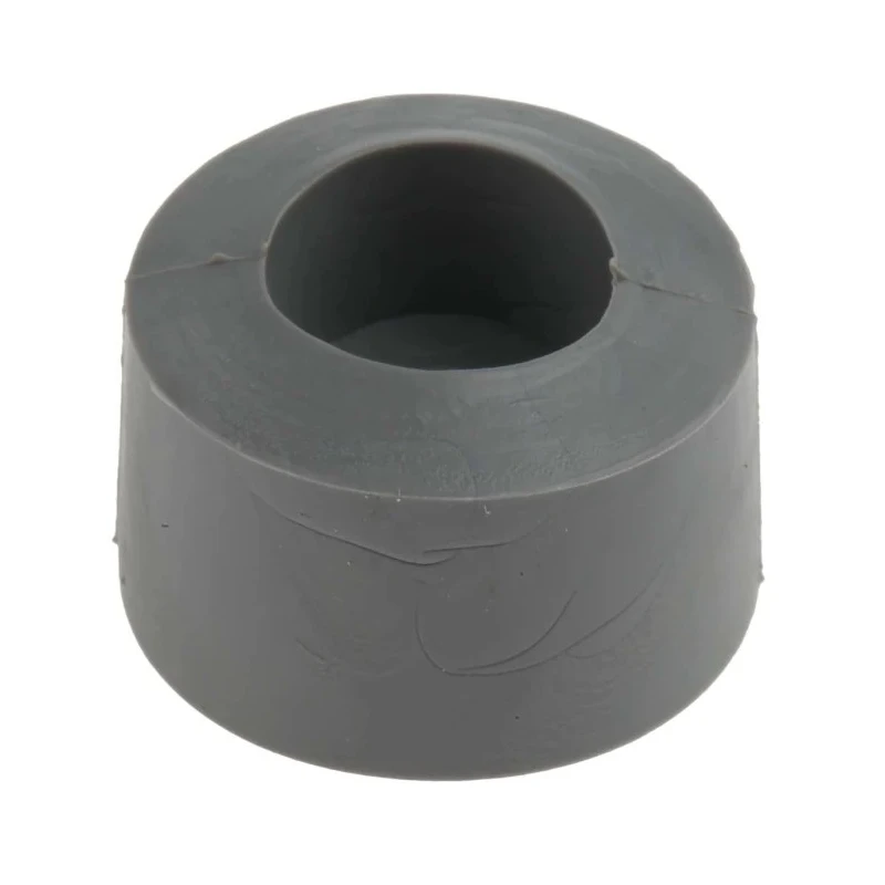 RS PRO Round Anti-Vibration Mount Foot 19 mm OD 10.2 mm H Polyethylene Screw Mount Grey 543-232