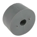 RS PRO Round Anti-Vibration Mount Foot 19 mm OD 10.2 mm H Polyethylene Screw Mount Grey 543-232
