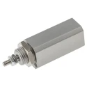 SMC Pneumatic Piston Rod Cylinder, 10 mm Bore, 10 mm Stroke, Double Acting, Panel Mount, Aluminium Body CDJP2