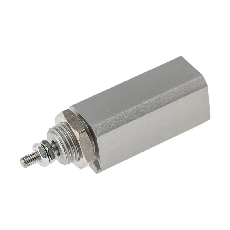 SMC Pneumatic Piston Rod Cylinder, 10 mm Bore, 10 mm Stroke, Double Acting, Panel Mount, Aluminium Body CDJP2