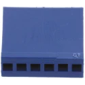 TE Connectivity AMPMODU HE13/HE14 Female Connector Housing, 2.54 mm Pitch, 6 Way, 1 Row, Straight, 15.24mm Length 281838-6