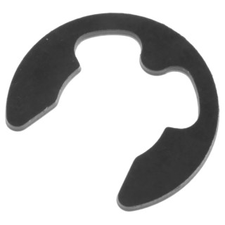 RS PRO Steel Type E Circlip, 12 mm Groove, 15.5 mm Shaft, 1.3 mm Thickness, 22.65 mm OD Phosphate Finish 289-528