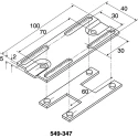 Pepperl + Fuchs Mounting Bracket for VariKont Sensor MH 04-2057B, 40mm, Adjustable Multi-Axis