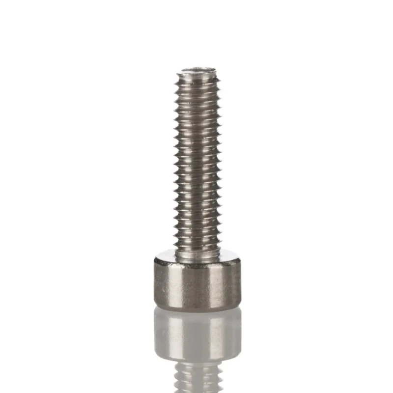 RS PRO Plain Stainless Steel Hex Socket Cap Screw M5 x 25 mm, DIN 912, Hex Socket Head, Grade A 290-124
