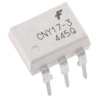 onsemi DC Input Optocoupler 1.65V Through Hole 6-Pin PDIP CNY173M