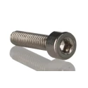 RS PRO Plain Stainless Steel Hex Socket Cap Screw M6 x 30 mm DIN 912 290-146