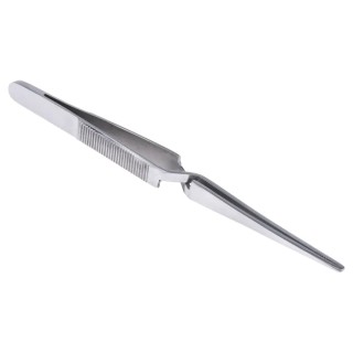 RS PRO Stainless Steel Serrated Tweezer 150mm 545-193