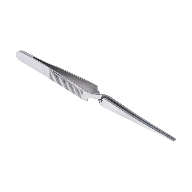 RS PRO Stainless Steel Serrated Tweezer 150mm 545-193