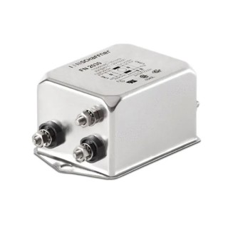 Schaffner 1A 250V AC/DC 400Hz Chassis Mount EMI Filter, Fast-On, 1 Phase FN2030