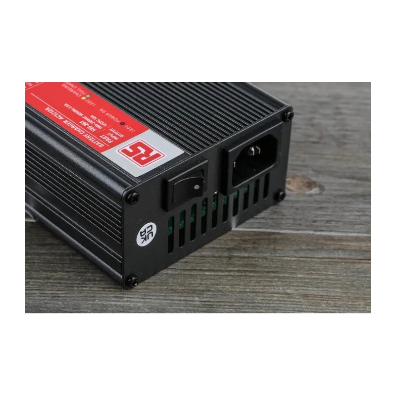 RS PRO Lead Acid Battery Charger 12V 12A, 3 Stage, EU Plug, Automatic Shutdown, Model 549-261