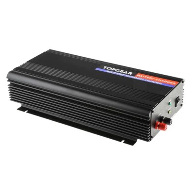 RS PRO Lead Acid Battery Charger 24V 25A 750W 3-Stage UK Plug 230V Model 549-287