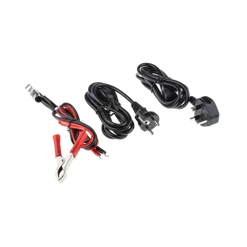 RS PRO Lead Acid Battery Charger 24V 25A 750W 3-Stage UK Plug 230V Model 549-287