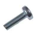 RS PRO Pozidriv Pan Head Steel Machine Screw M5 16mm Bright Zinc Plated DIN 7985 553-627