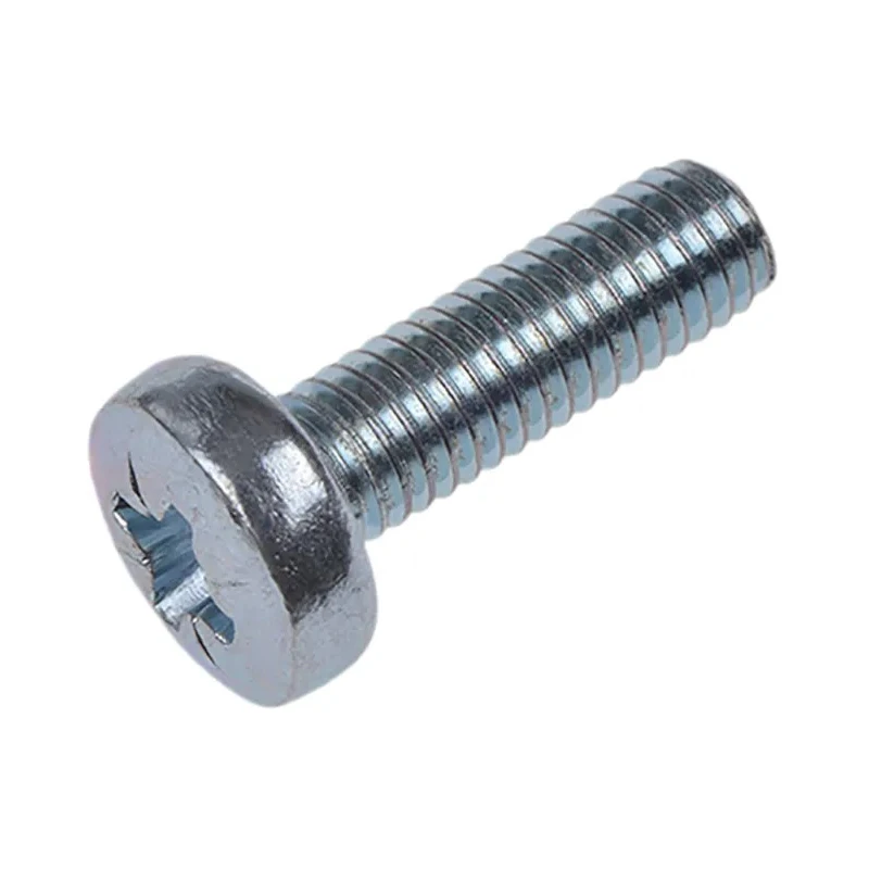 RS PRO Pozidriv Pan Head Steel Machine Screw M5 16mm Bright Zinc Plated DIN 7985 553-627