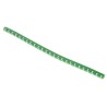 HellermannTyton Helagrip Slide-On Cable Marker, Pre-Printed "5", PVC, 1 - 3 mm Cable, Green/White, 3.5×3.3 mm, 901-10349