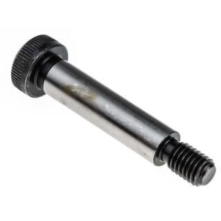 RS PRO Shoulder Bolt M8 Thread, 40 mm Shoulder Length, Steel, Hex Socket, Plain Finish, 12 mm Shoulder Diameter 292-350