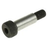 RS PRO M10x30 mm Shoulder Bolt, Steel, Hex Socket, 12 mm Shoulder Diameter, Grade 12.9, ISO 7379, 292-394