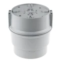 Werma BWM 890 Series Red Beacon 24V DC Steady Surface, LED Bulb, IP65 890.120.55