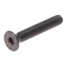 RS PRO Plain Steel Hex Socket Countersunk Screw, M4 x 25 mm, Hex Socket Head, DIN 7991, Grade A, 292-451