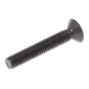 RS PRO Plain Steel Hex Socket Countersunk Screw, M4 x 25 mm, Hex Socket Head, DIN 7991, Grade A, 292-451