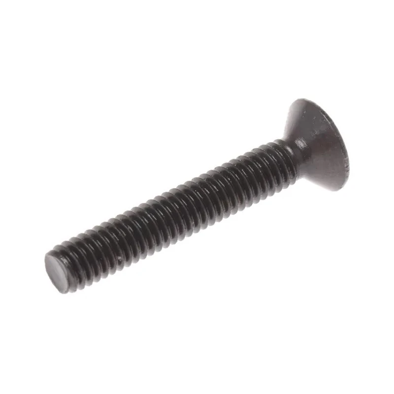 RS PRO Plain Steel Hex Socket Countersunk Screw, M4 x 25 mm, Hex Socket Head, DIN 7991, Grade A, 292-451