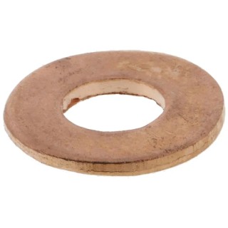 RS PRO Copper Metric Plain Washers 6.4mm ID, 12mm OD, 1.6mm Thickness, 293-167