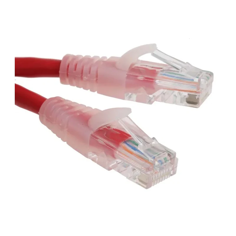 RS PRO Cat5e Ethernet Cable 3m Red RJ45 Male to Male U/UTP PVC 30V 556-326